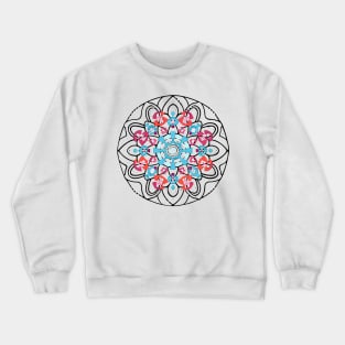 mandala Clamber drawingmandala Skip Craft Crewneck Sweatshirt